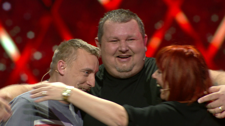 Lucky room - Roman s manželkou Ingrid a kamarátom Stanislavom